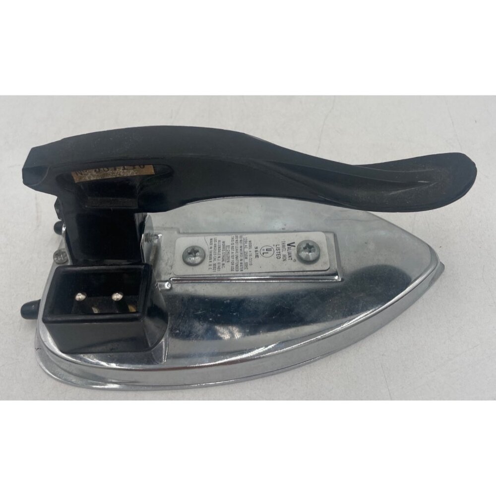 Vintage Small Travel Iron Carry Bag & Detachable Cord for quilters